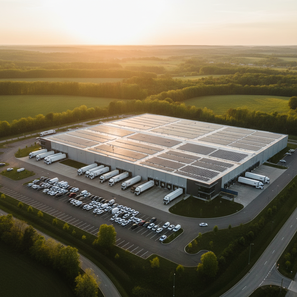 Commercial property aerial