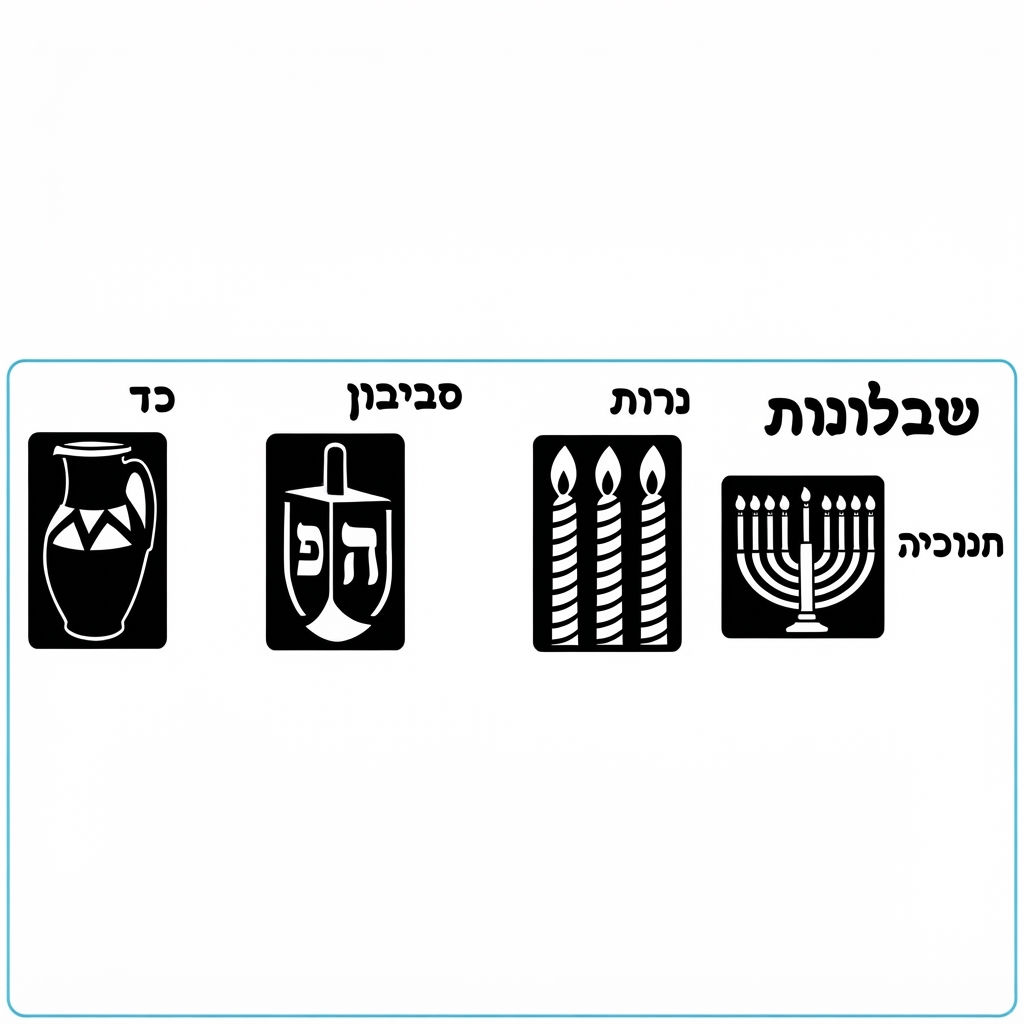 שבלונות חנוכה