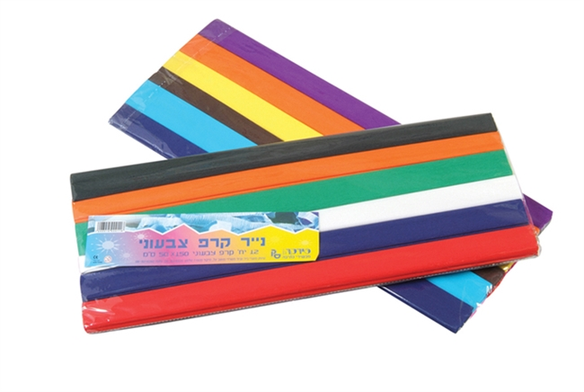 קרפ צבעוני מעורב