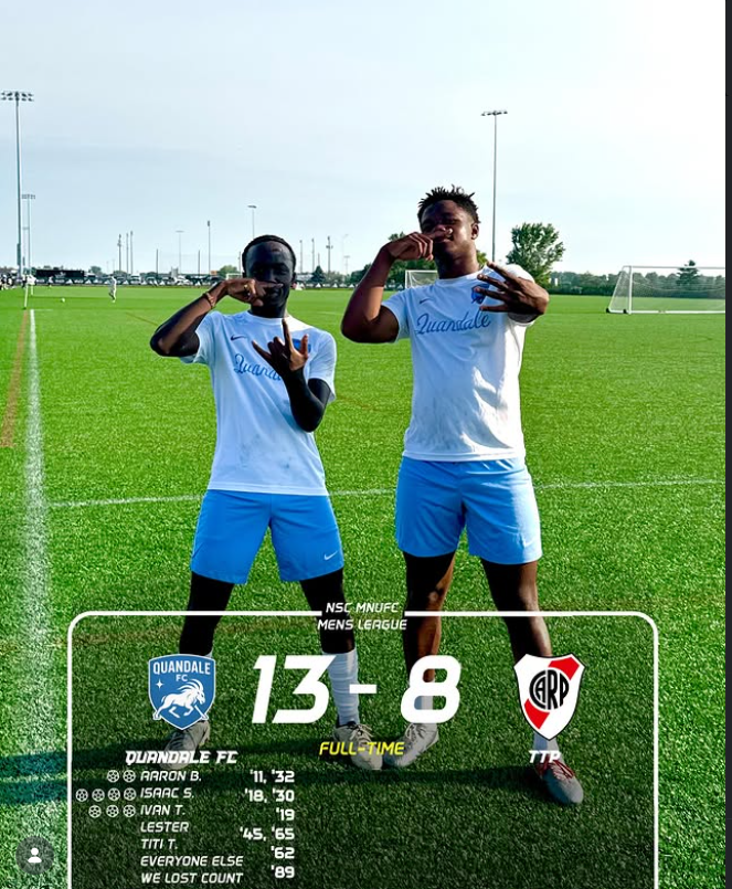 Quandale FC 13 - 8 TTP. NSC MNUFC Men's League. 🔥