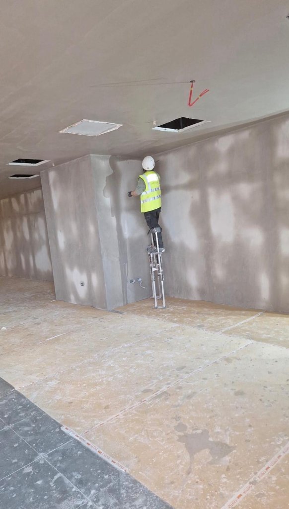 Skim Coat, Domestic Room