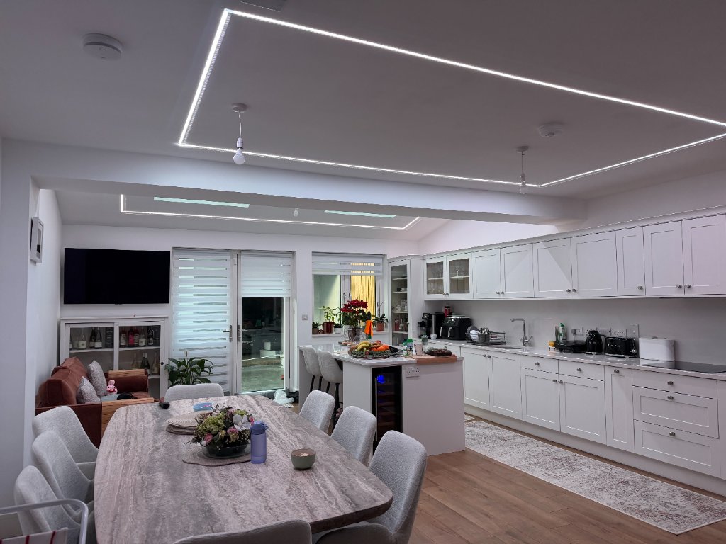 Finished Interior, LED Ceiling