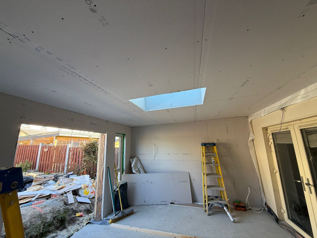 Extension with Skylight, Boarded