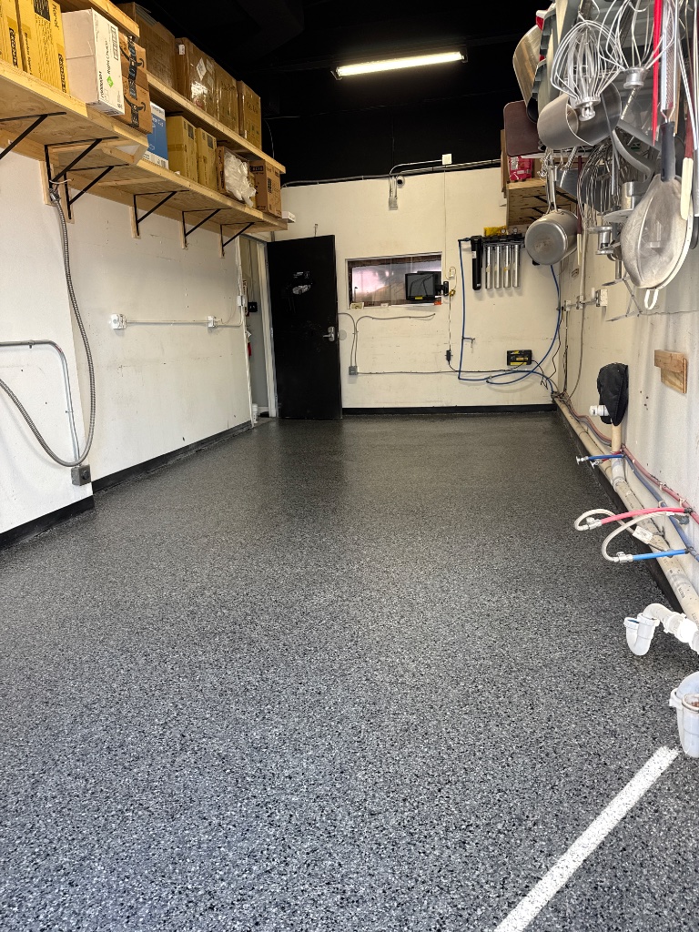 Flake Epoxy project 9
