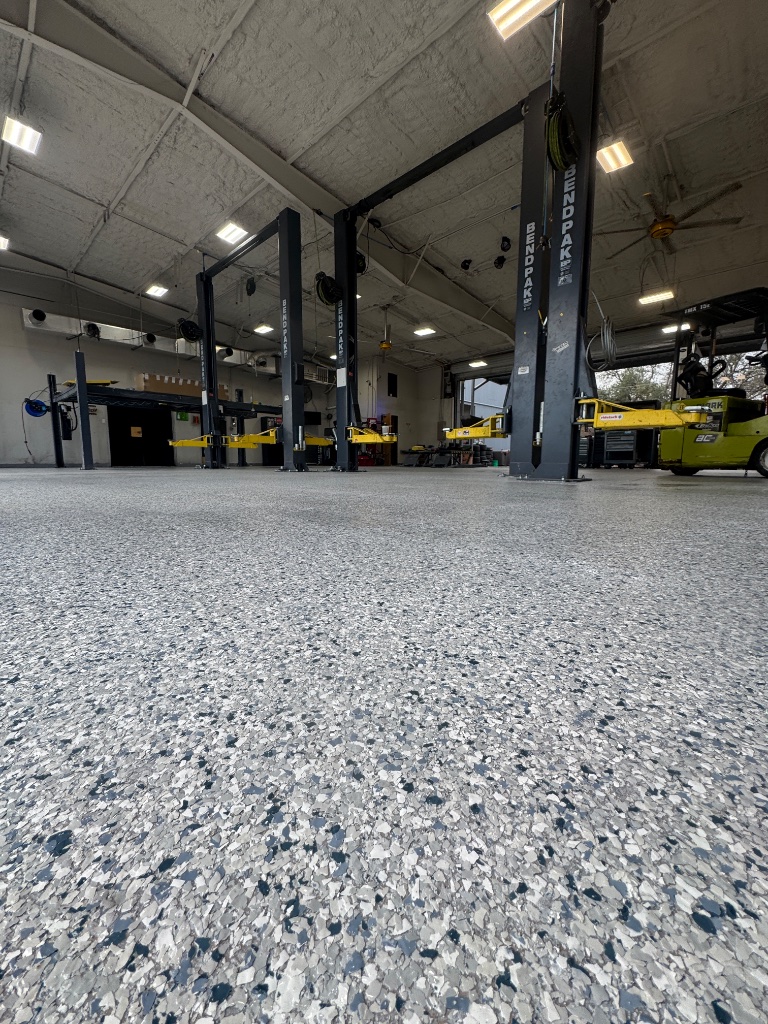 Flake Epoxy project 8