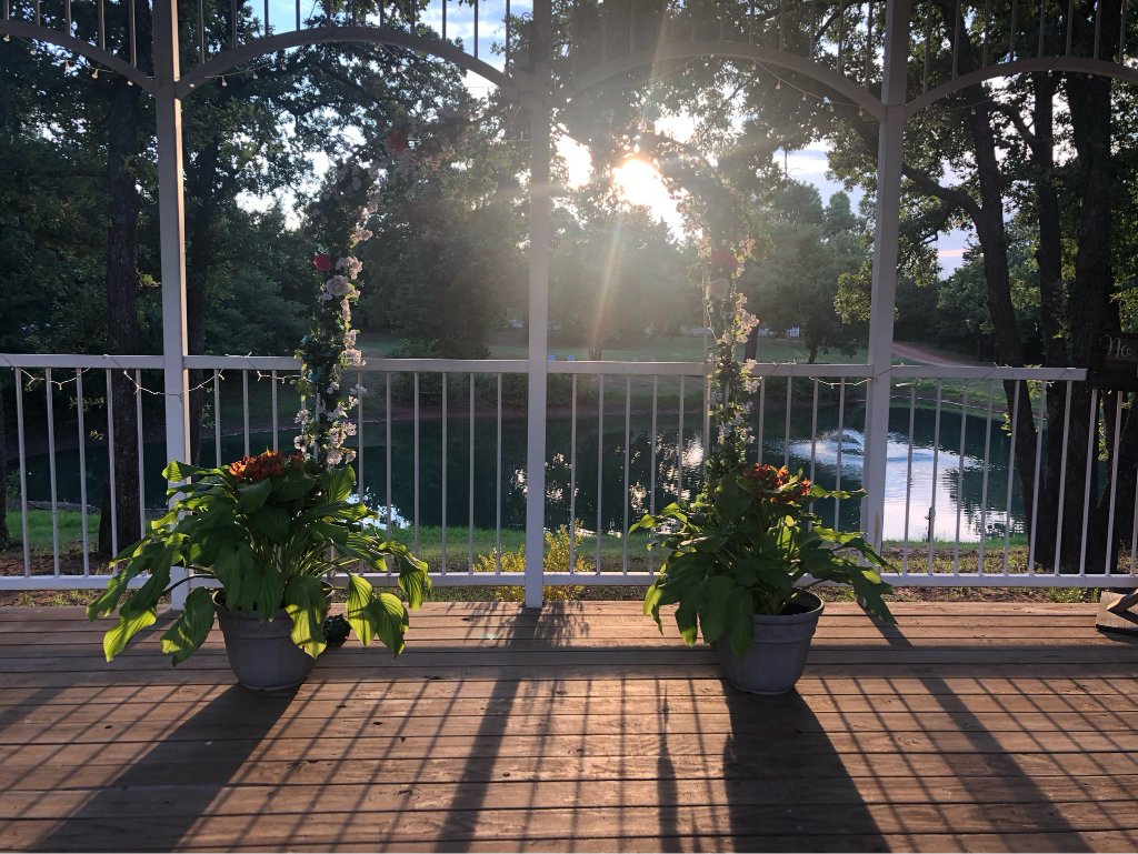 Gazebo Sunset View