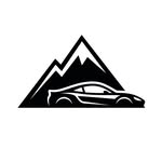 Ascent Detailing mountain and car logo