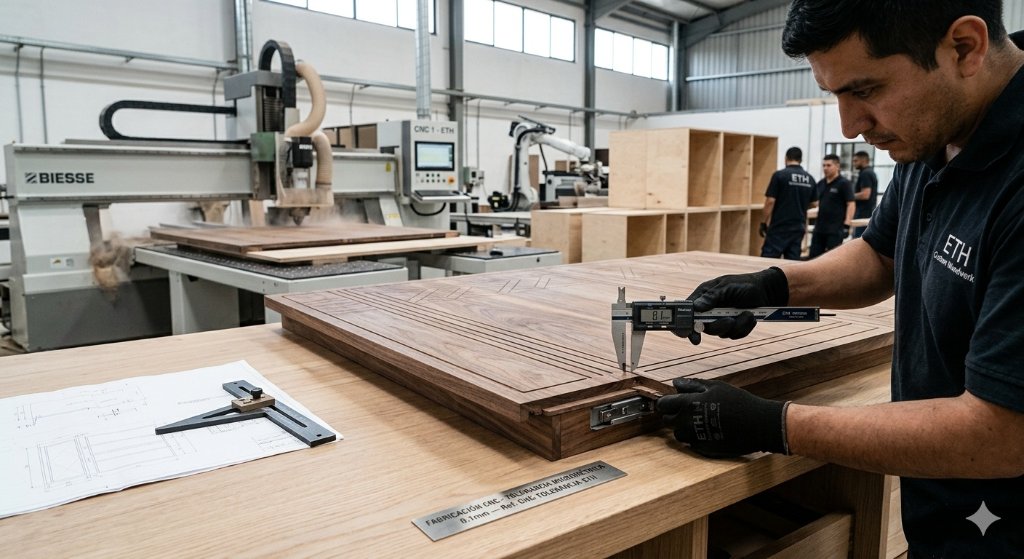Precision woodwork fabrication