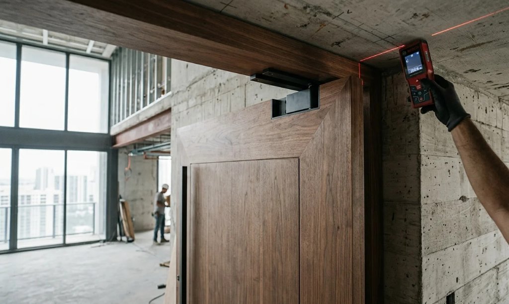 Opening analysis — every project begins with a precise technical study.