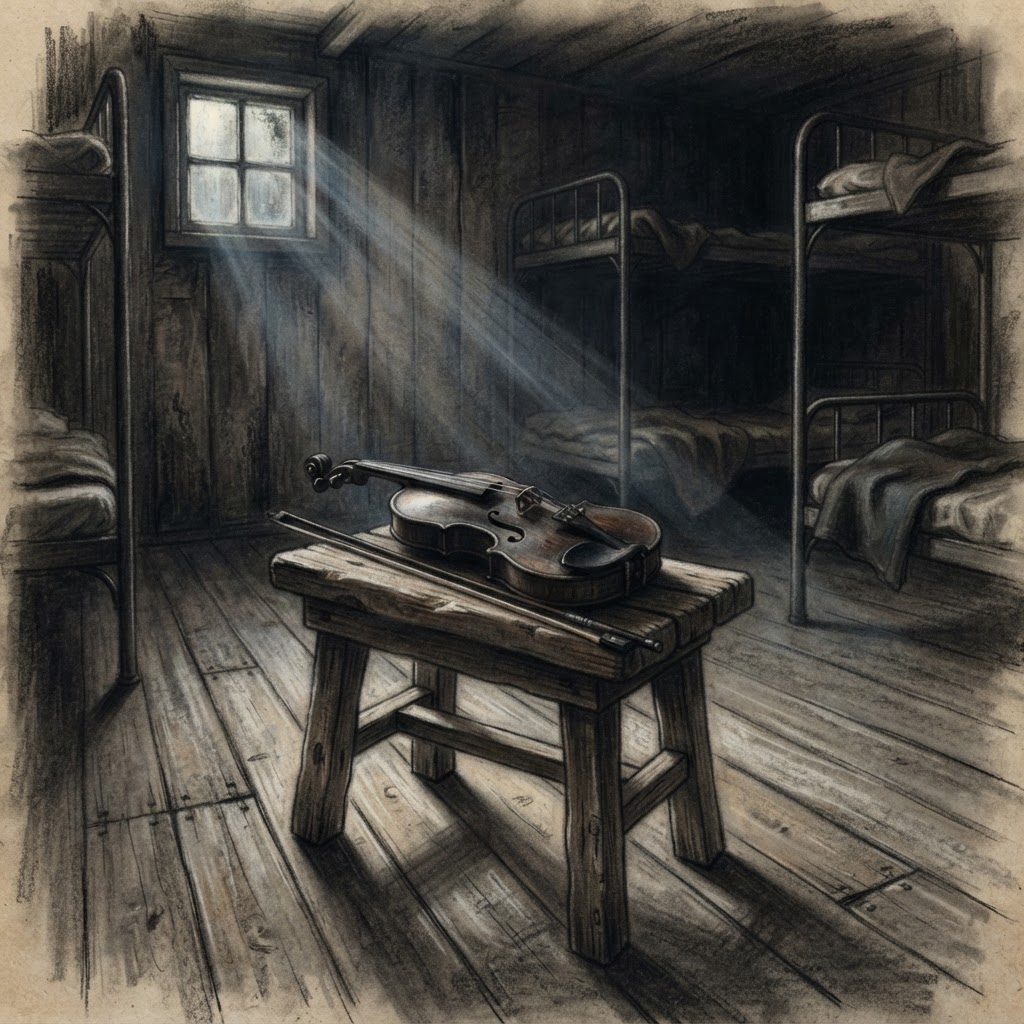 The Violinist of the Gray Orchard