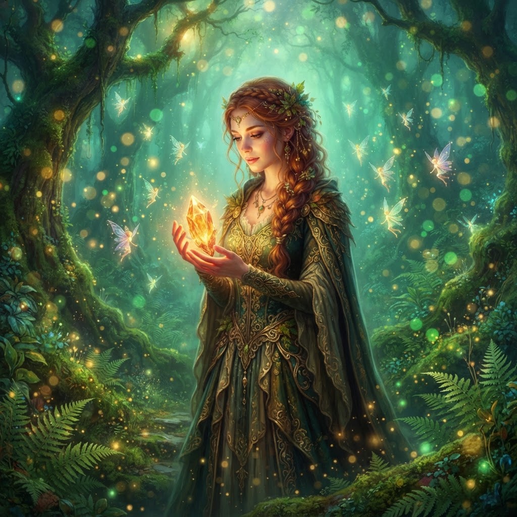 The Guardian of the Amber Glade