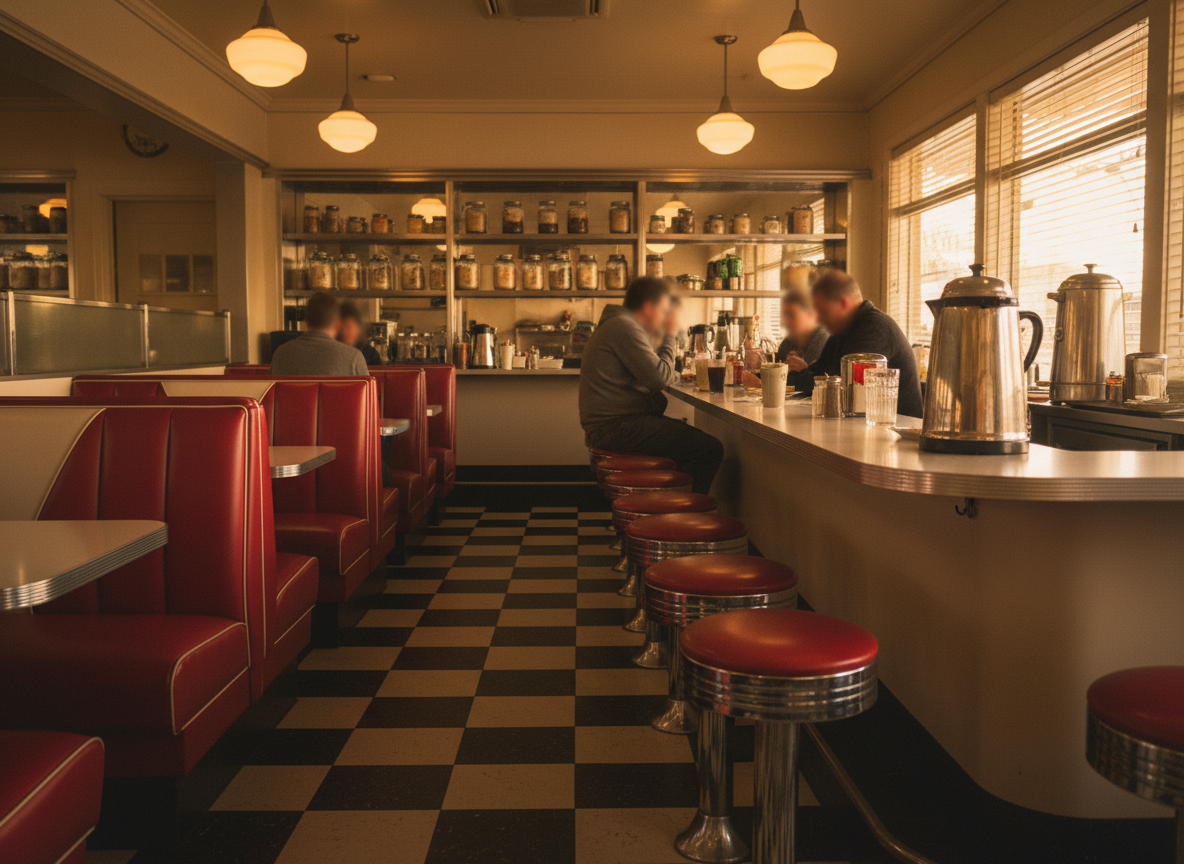 Diner interior