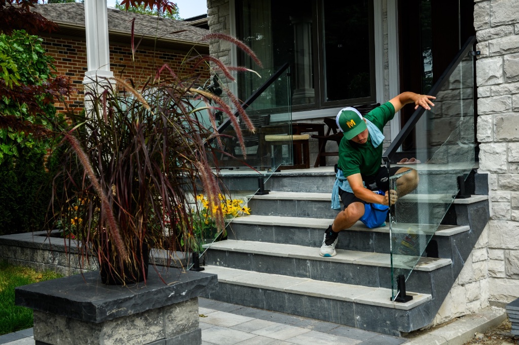 Professional window cleaning