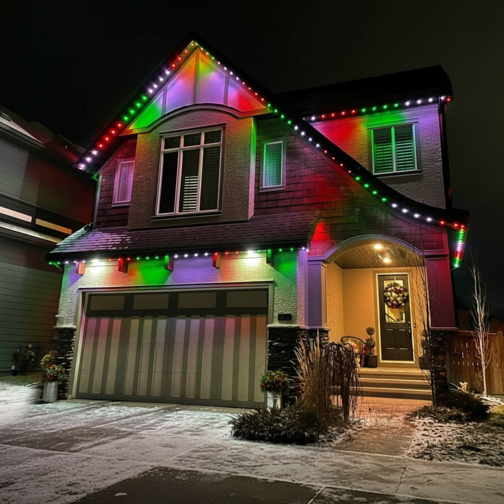 Christmas Light Installation
