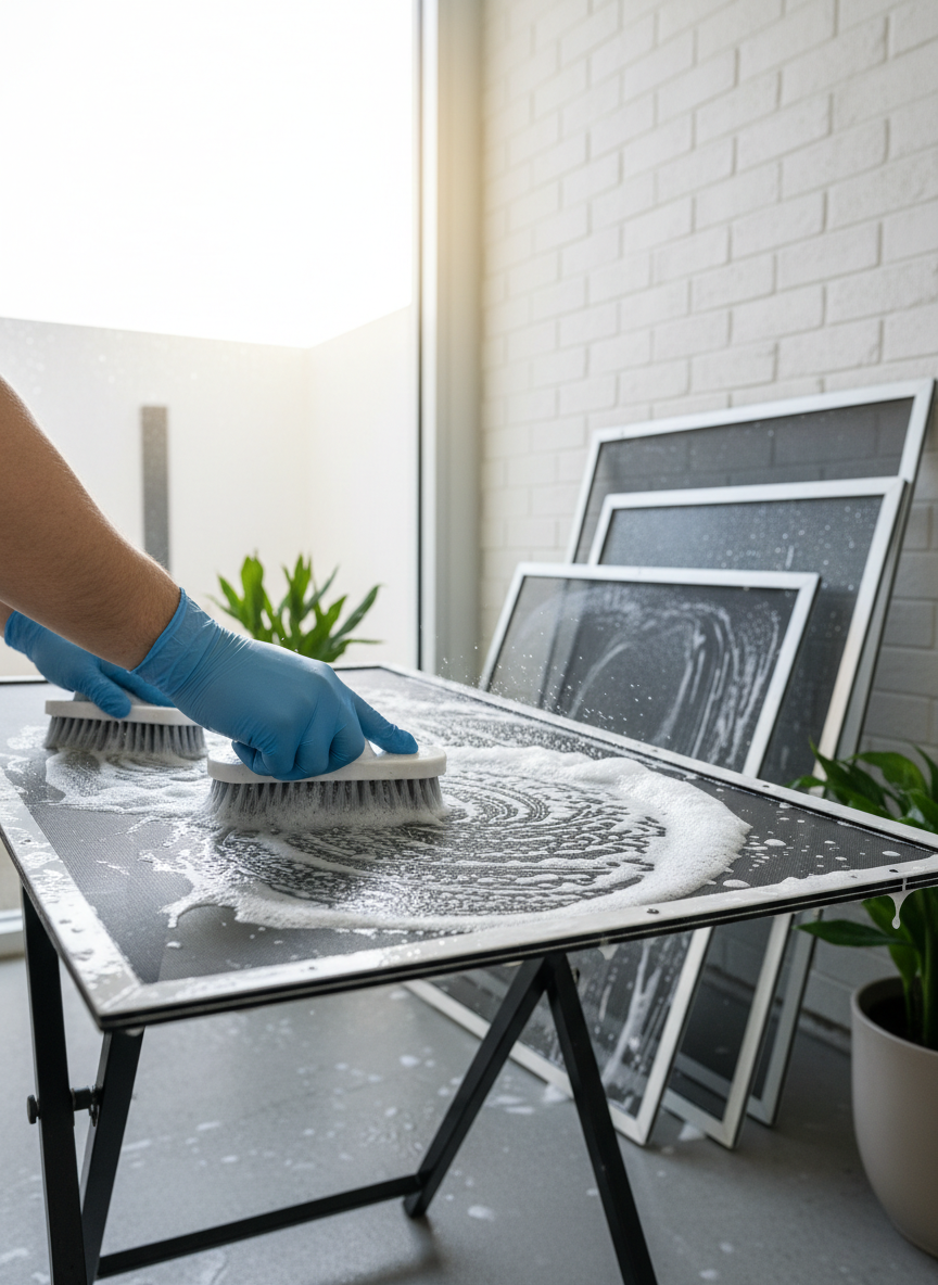 Screen Cleaning