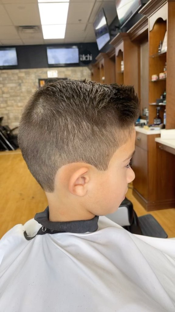 Kids haircut taper