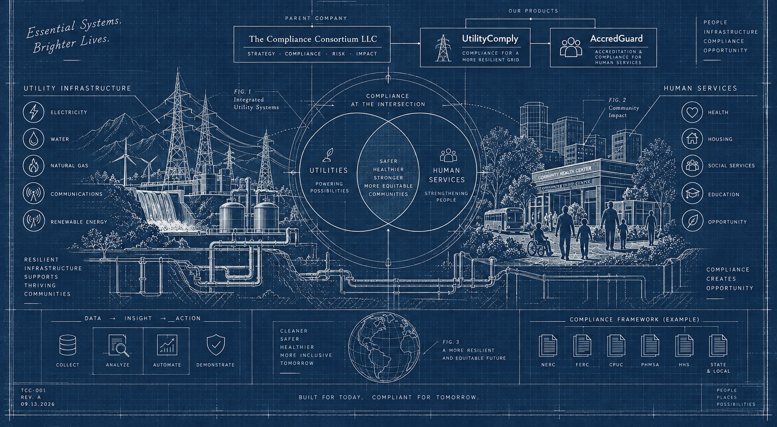 Compliance Consortium blueprint — utilities and human services