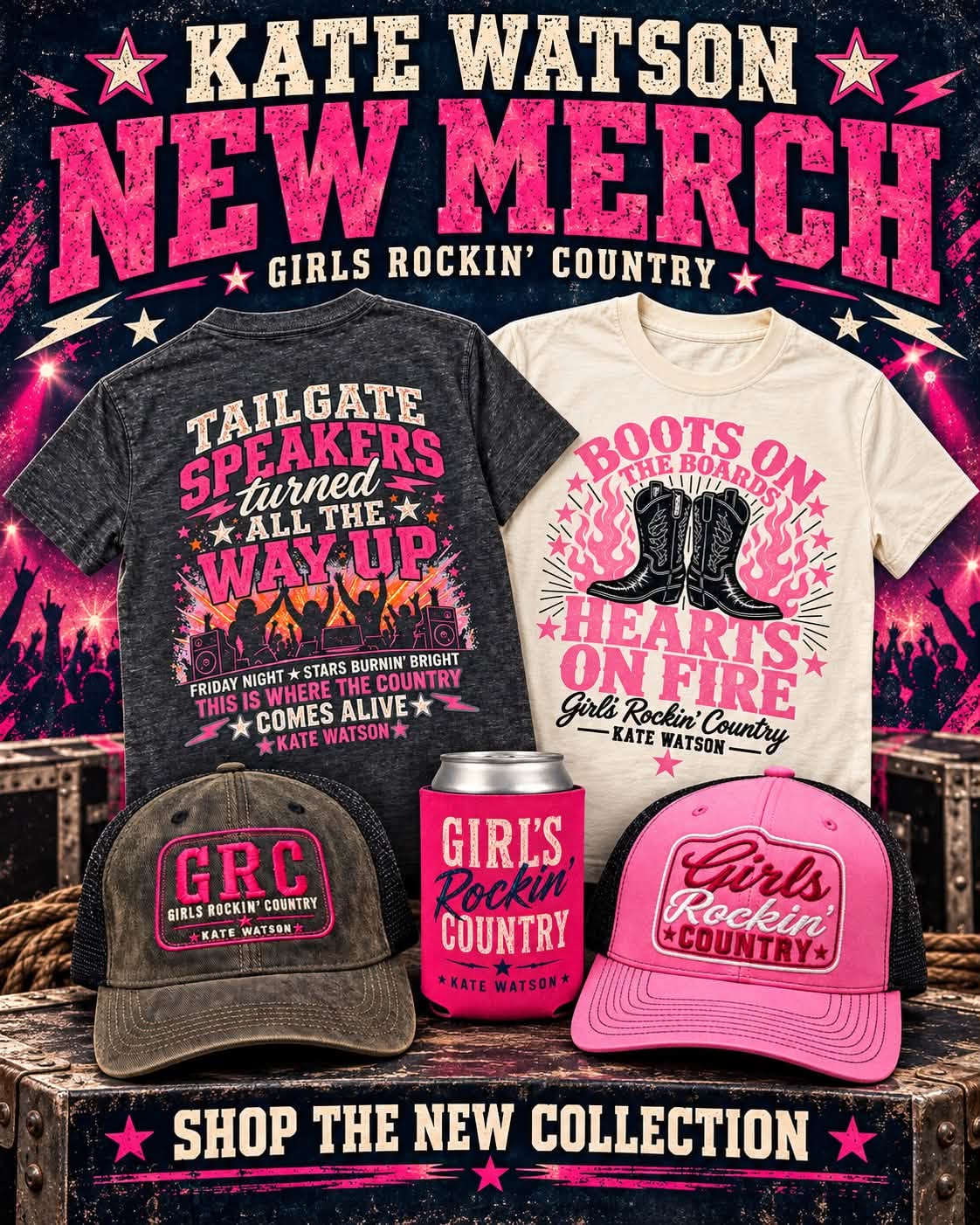 New Girls Rockin' Country merch