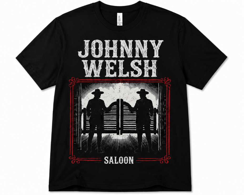 Johnny Welsh Saloon - T-Shirt