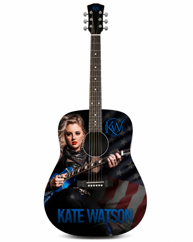 Autographed Kate Watson Acoustic Guitar