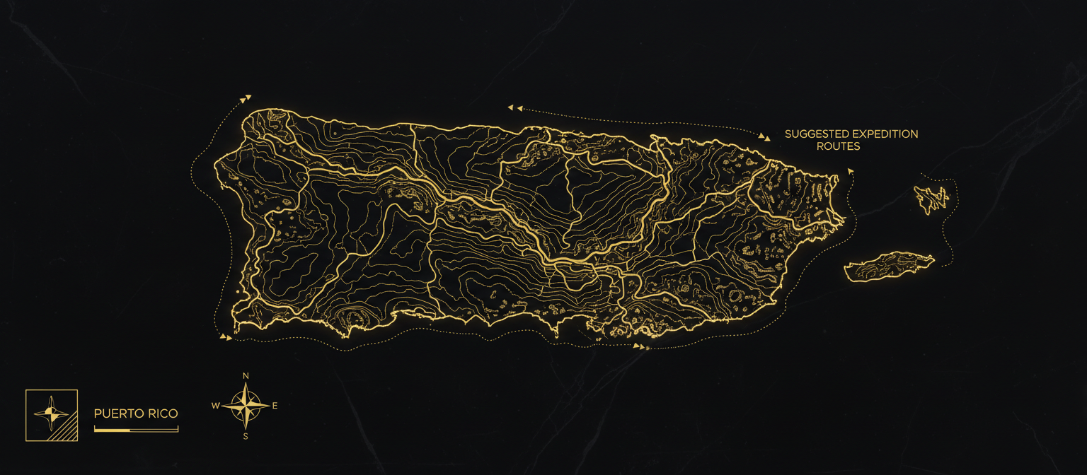 Puerto Rico map