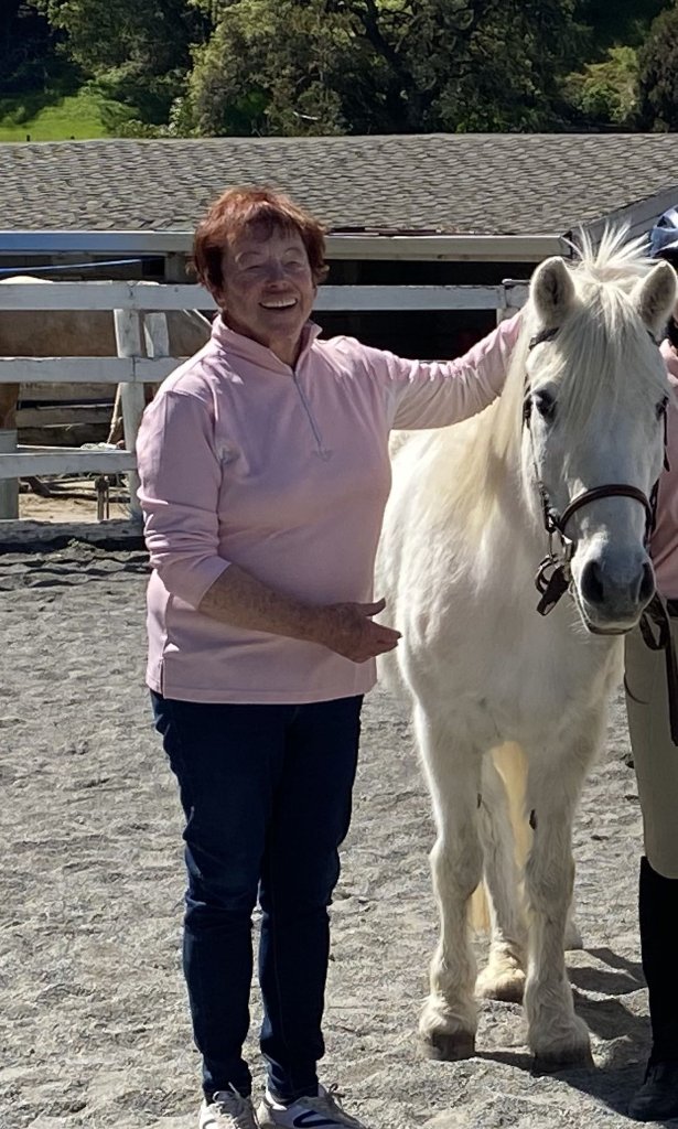 Person with horse