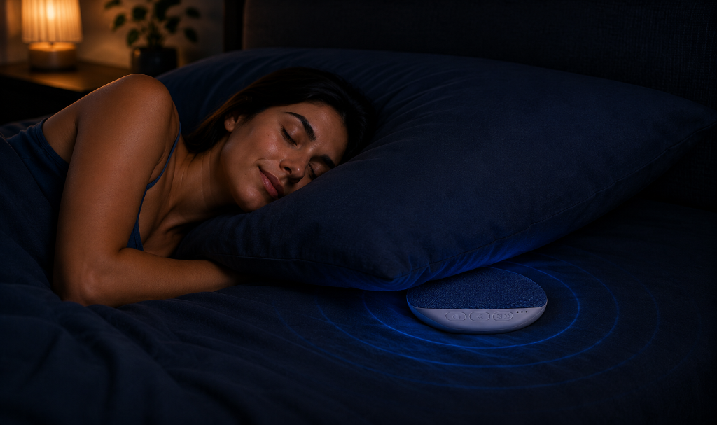 How SonaSleep works - sound stays under your pillow