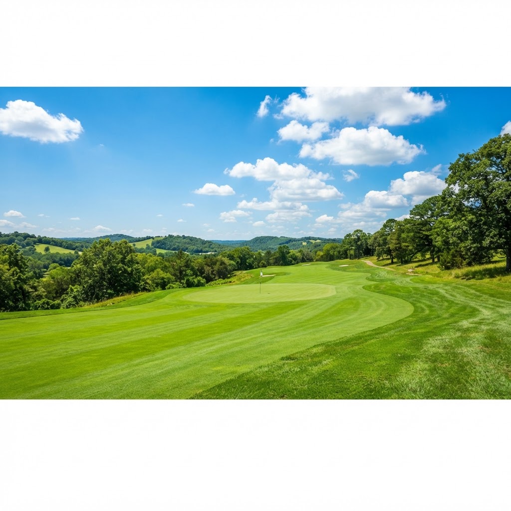 Scholarship golf tournament fairway