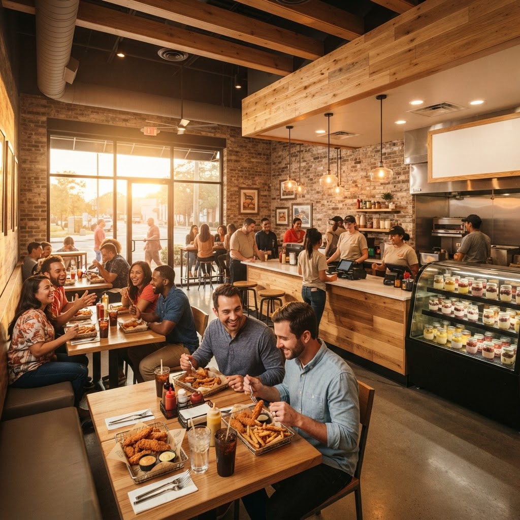 Fast-casual chicken restaurant
