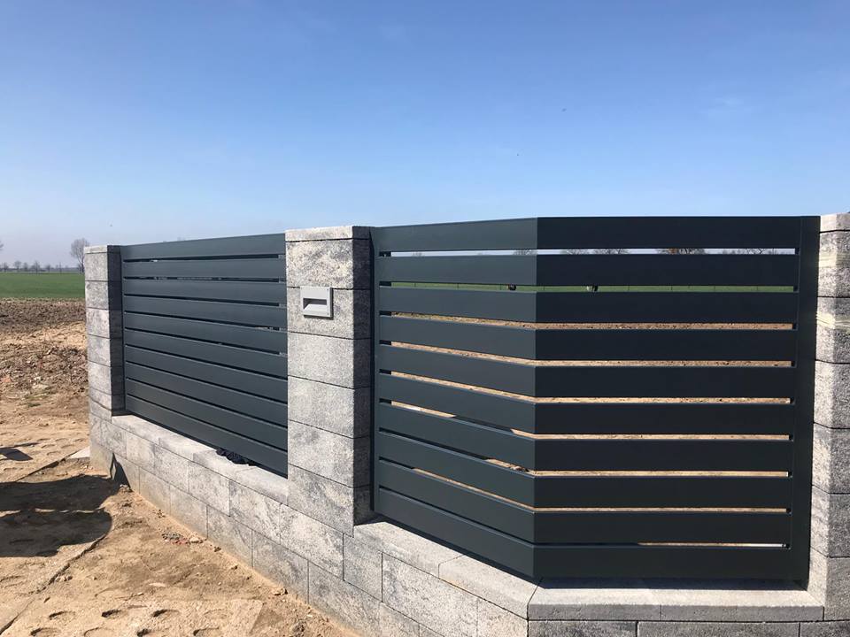 Bramy aluminiowe realizacja 96 – Bramy Bilski Słupsk Koszalin Gdańsk