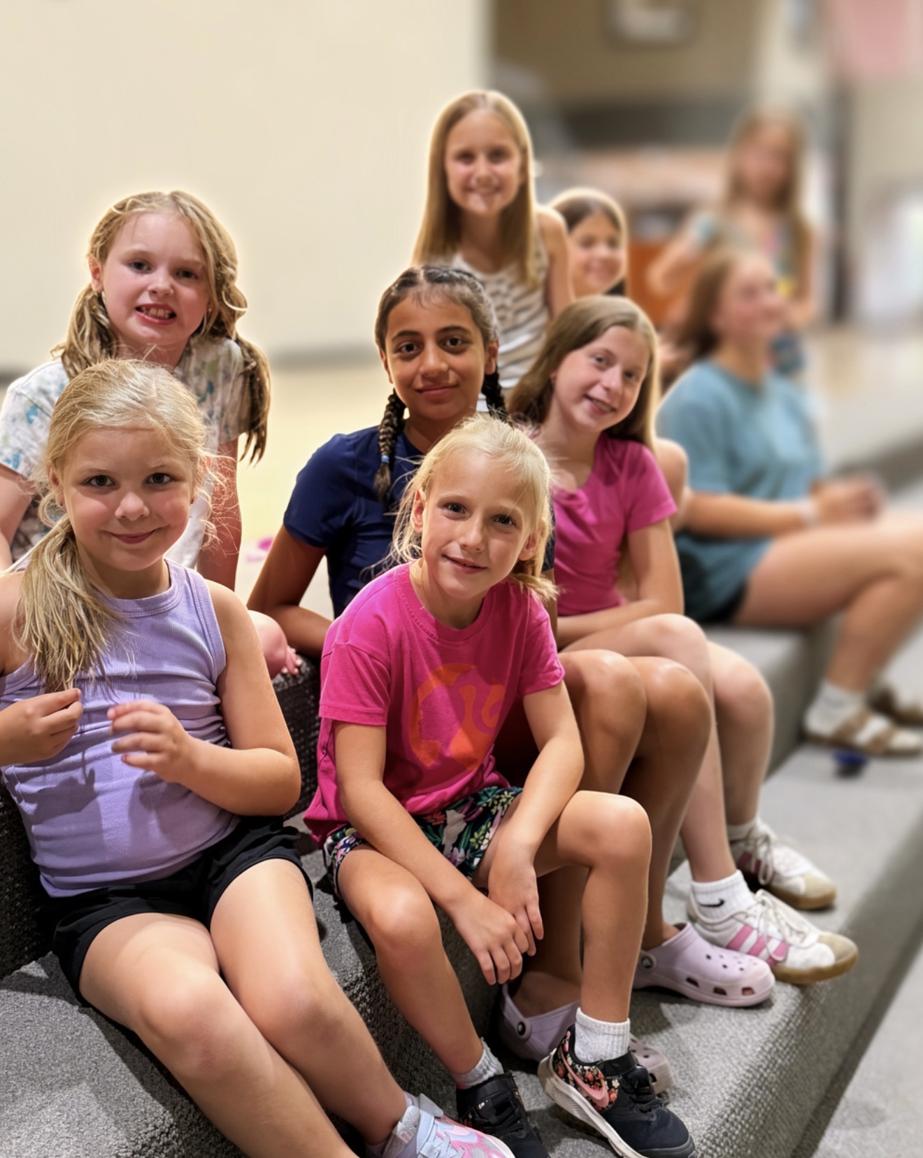 Kids smiling in the ONYX Hudson Kids Club