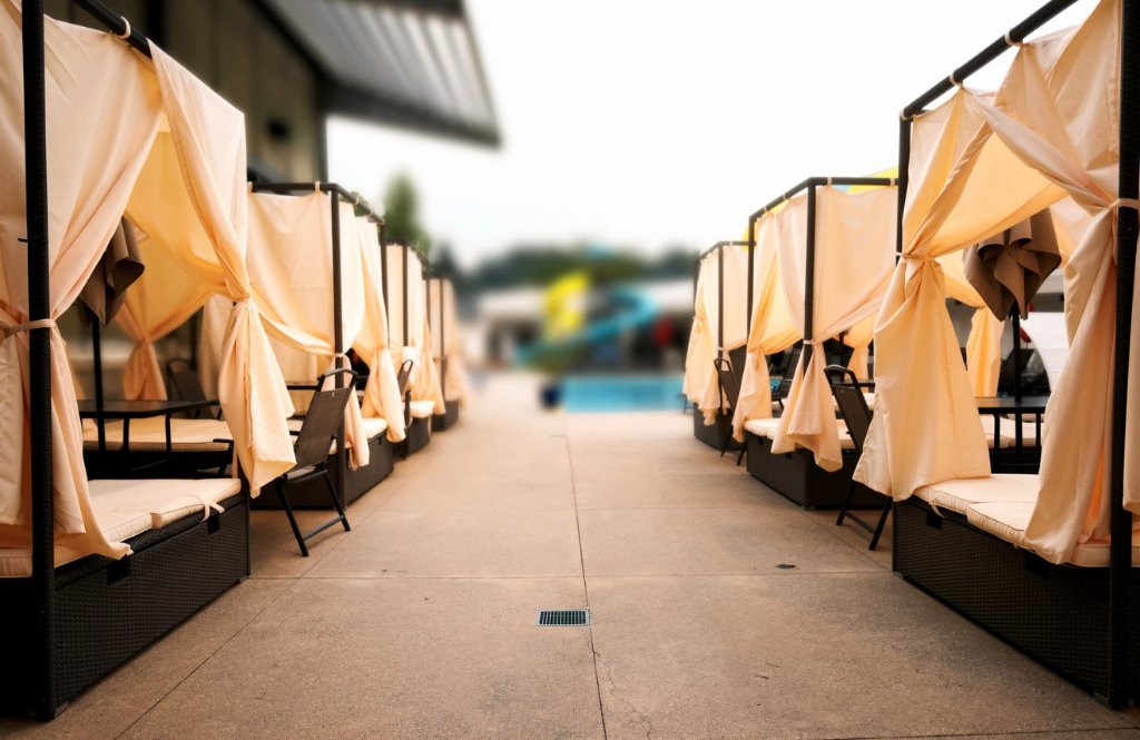 Pool Cabanas