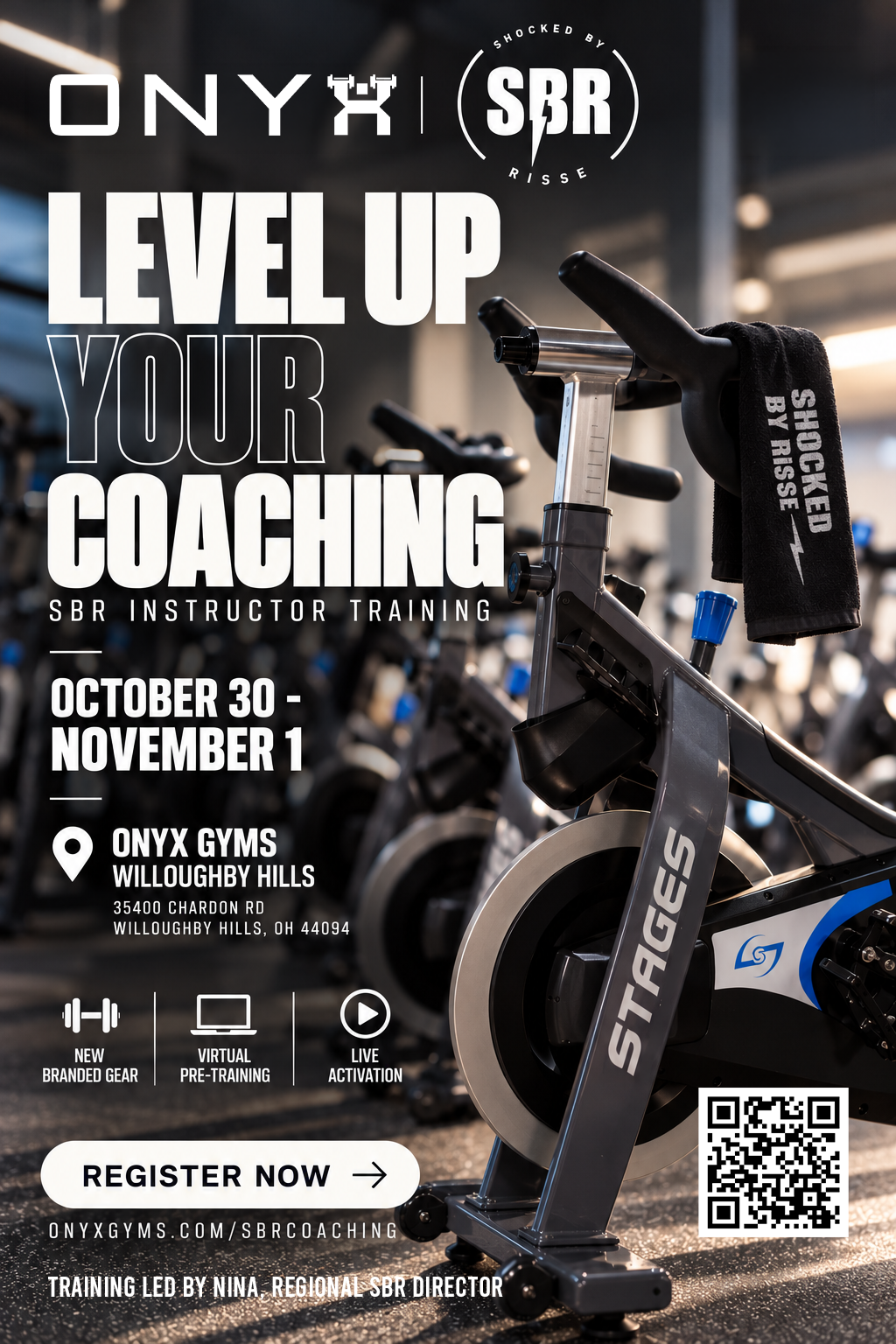 SBR instructor training flyer