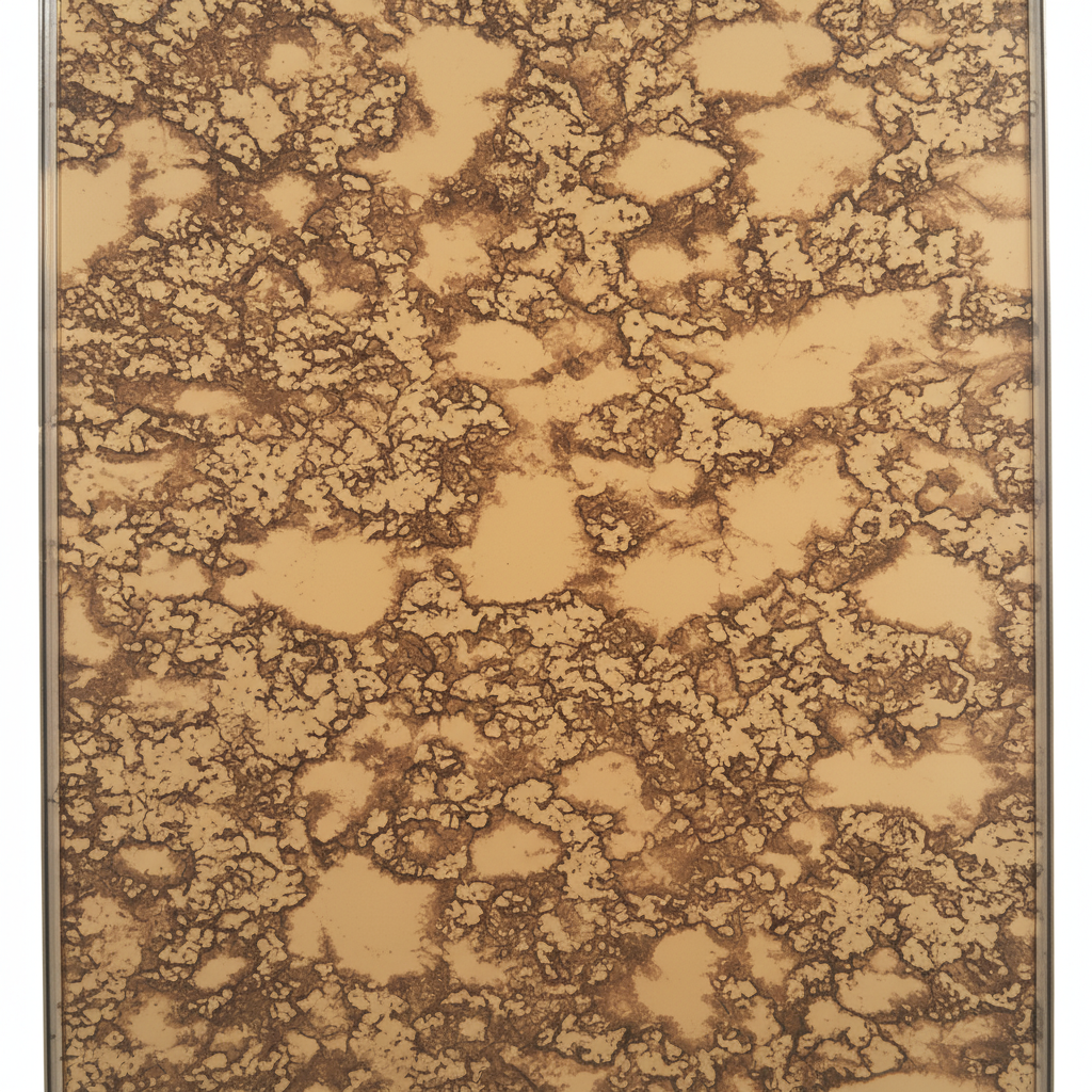 FG-05 African Gold decorative glass panel