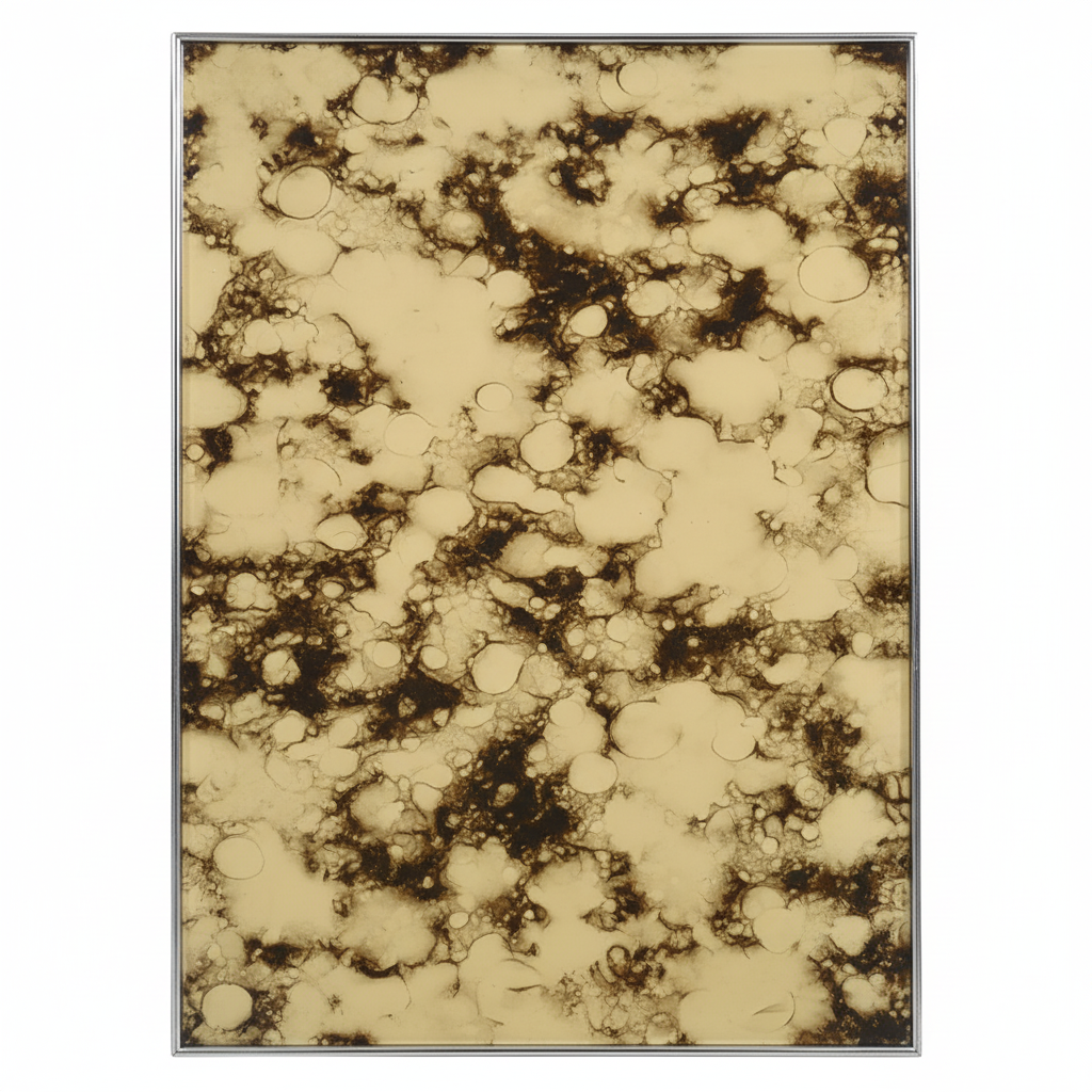 32# Yellow Mountain Cloud White decorative glass panel