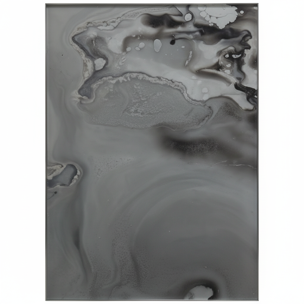 S-310 Prairie Star Blue decorative glass panel