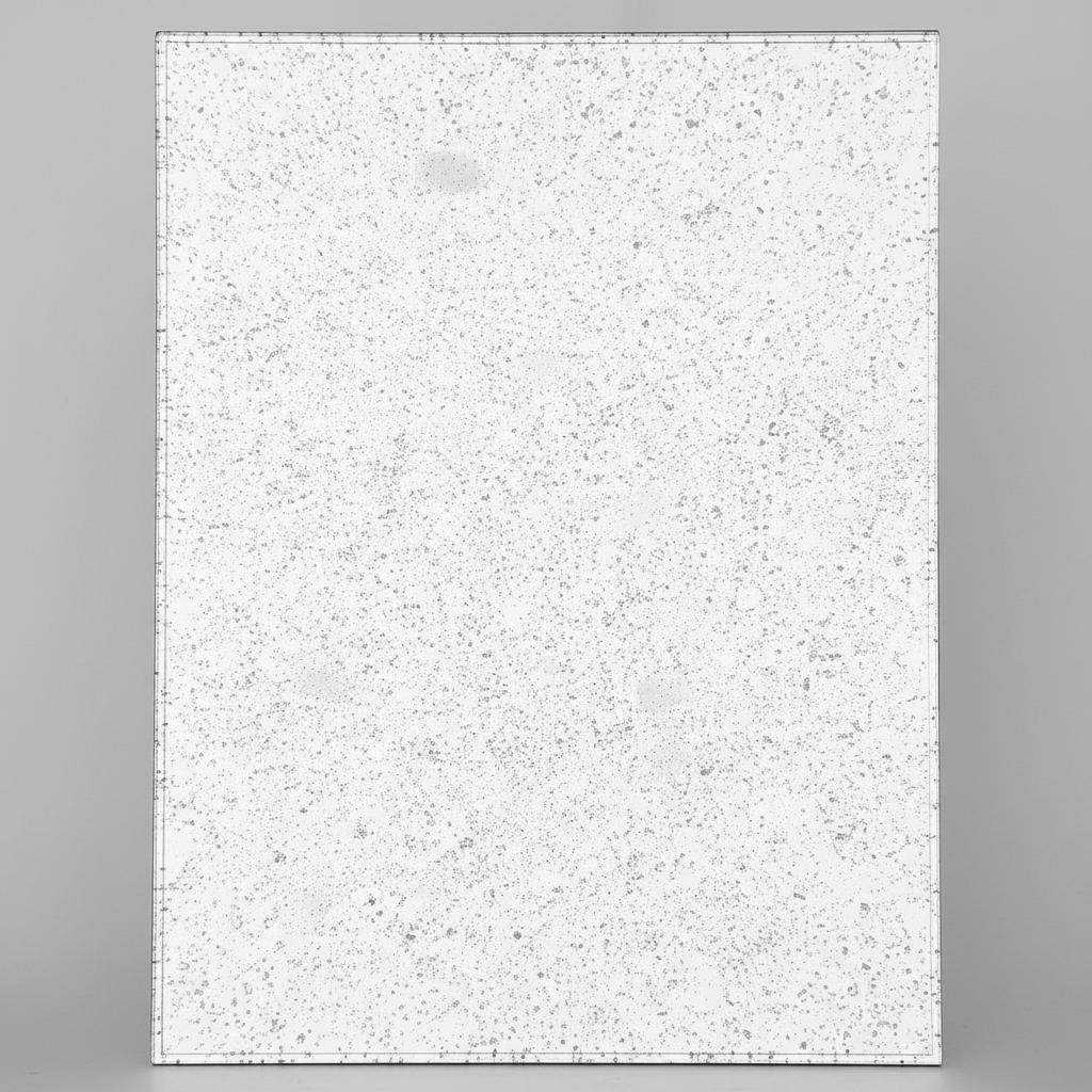 FG-02 North America Snow decorative glass panel