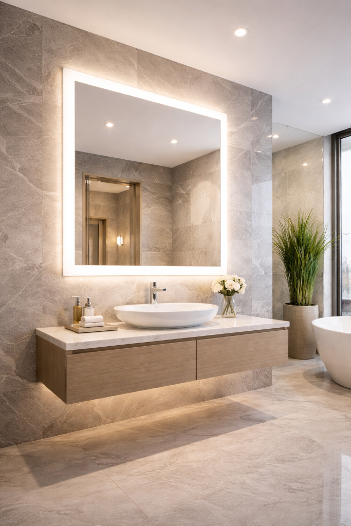 Balmoral Lighted Mirror