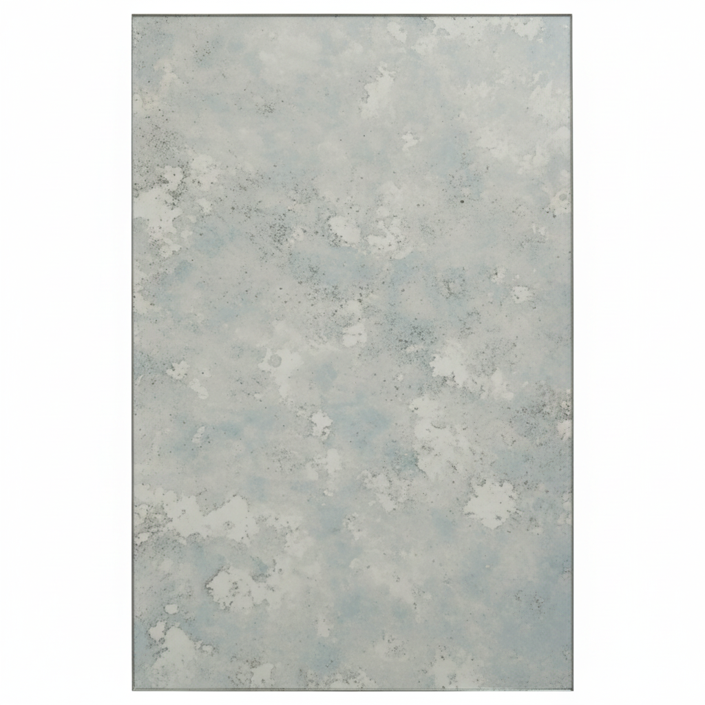 12# Mekong River Green decorative glass panel
