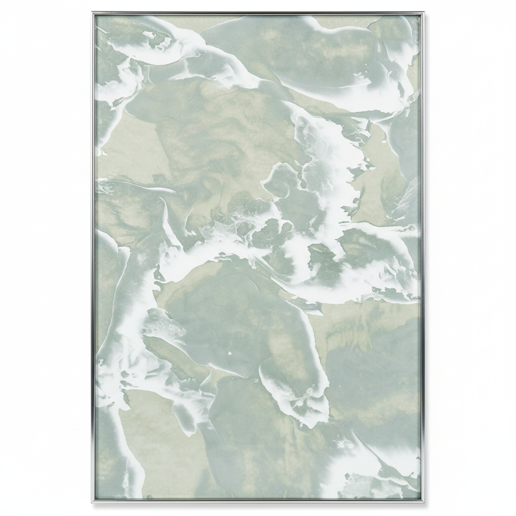 S-312 Kanas Green decorative glass panel