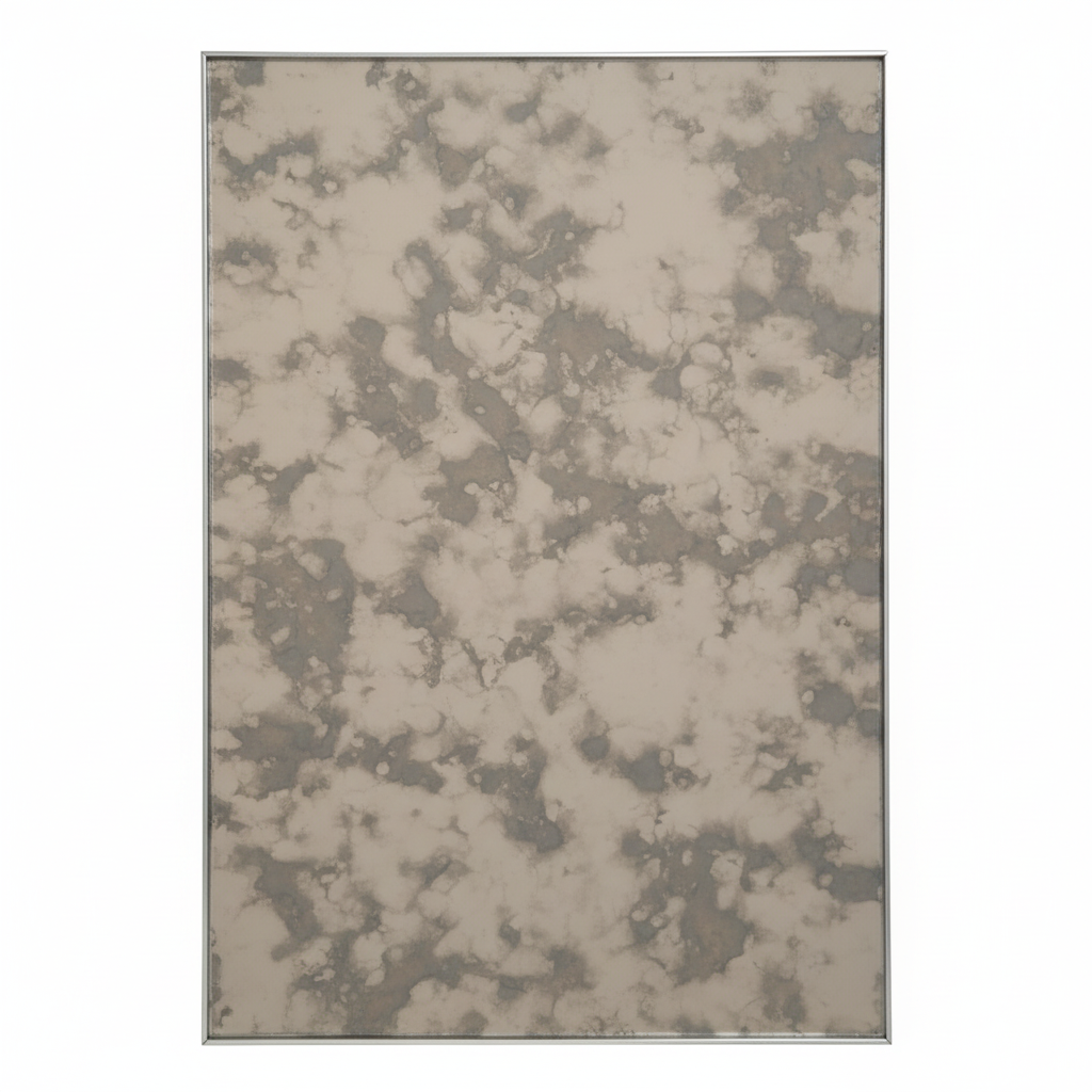 6# Desert Fog Grey decorative glass panel