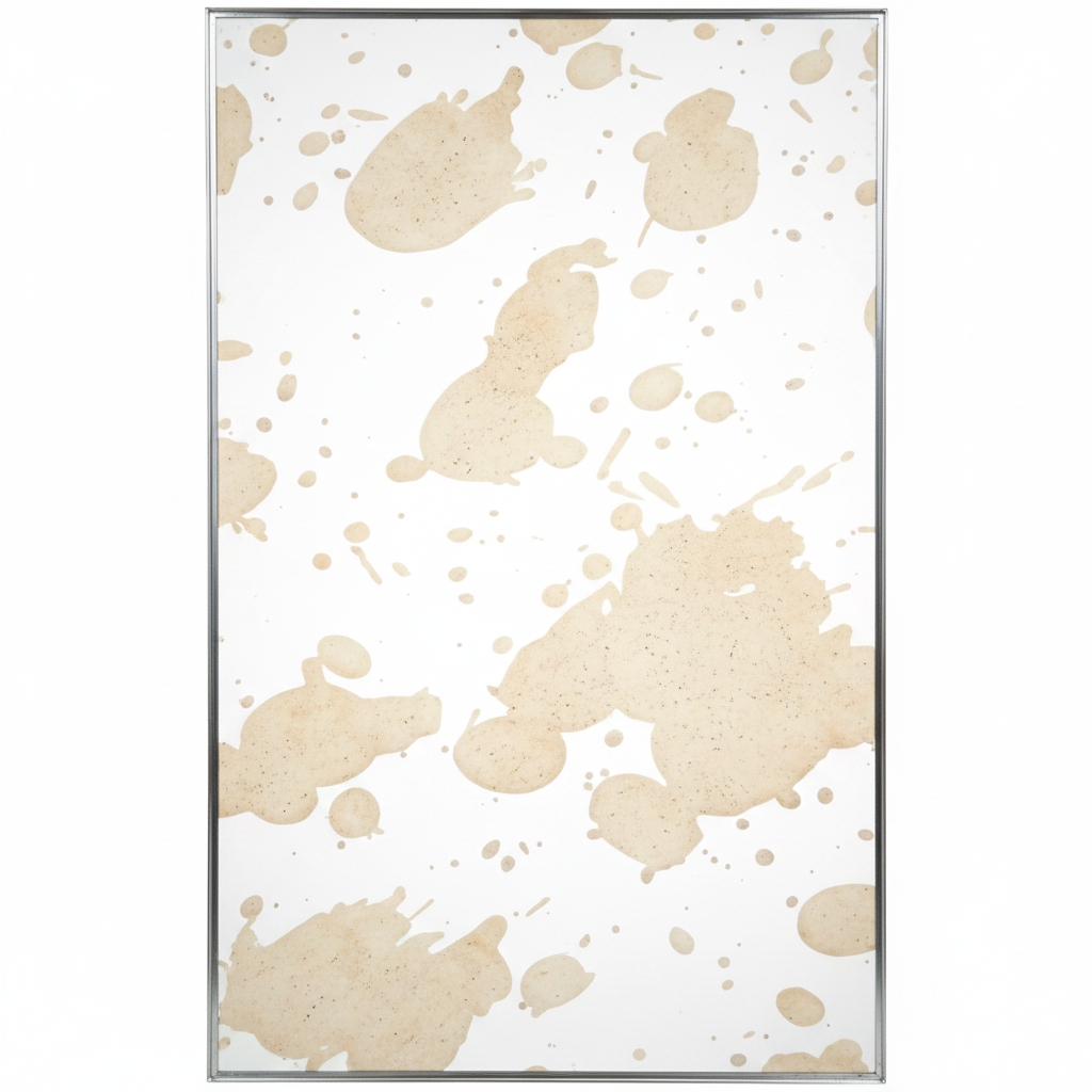 S-308 Prairie Wind Yellow decorative glass panel