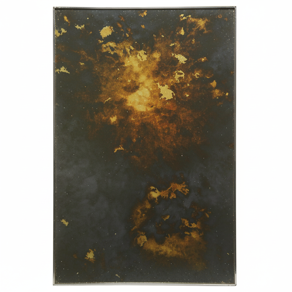 S-301 Polar Sunrise decorative glass panel