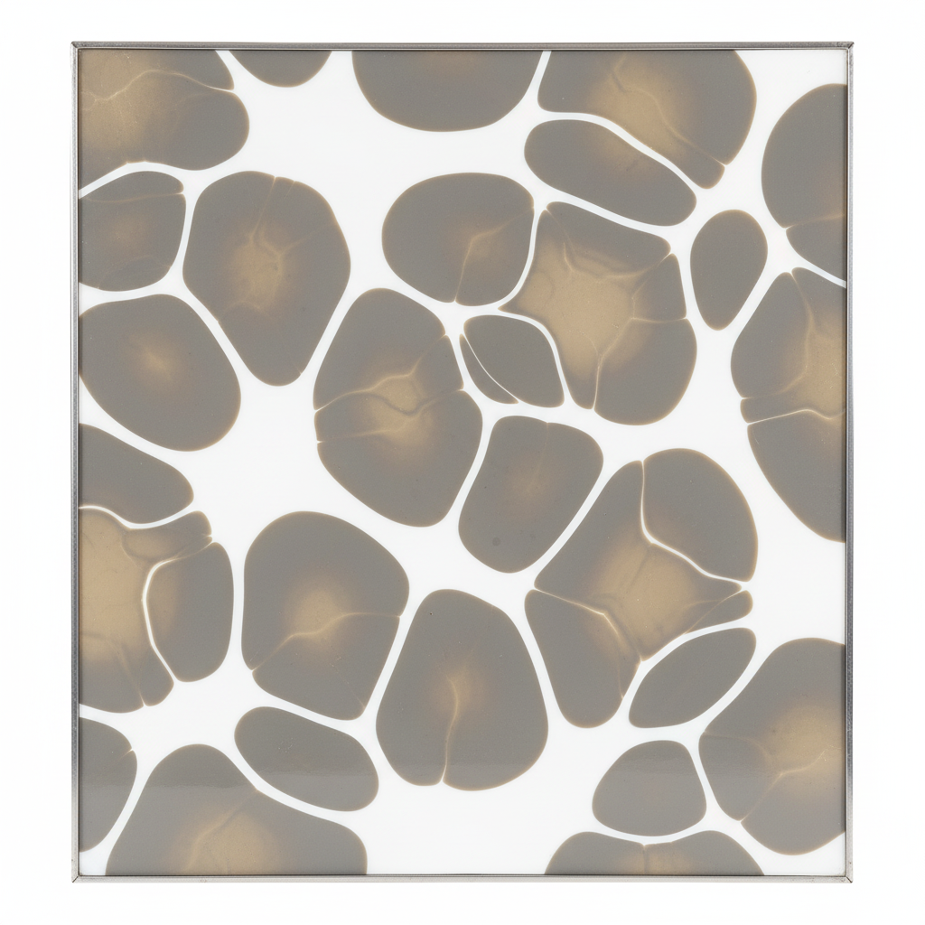 JR-37 Polar Bright Red decorative glass panel