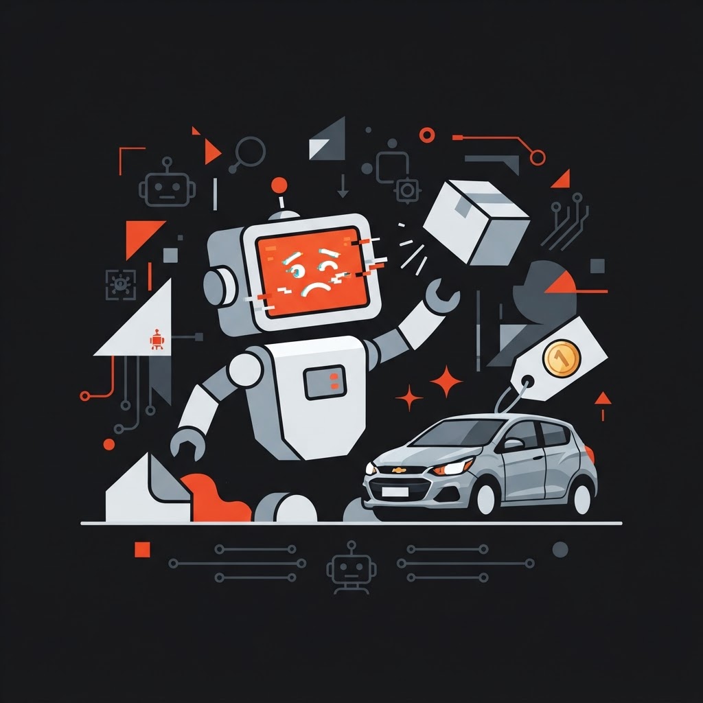 1-Dollar-Autos und fluchende Paketboten: Die viralsten Bot-Pannen des Jahres – Illustration
