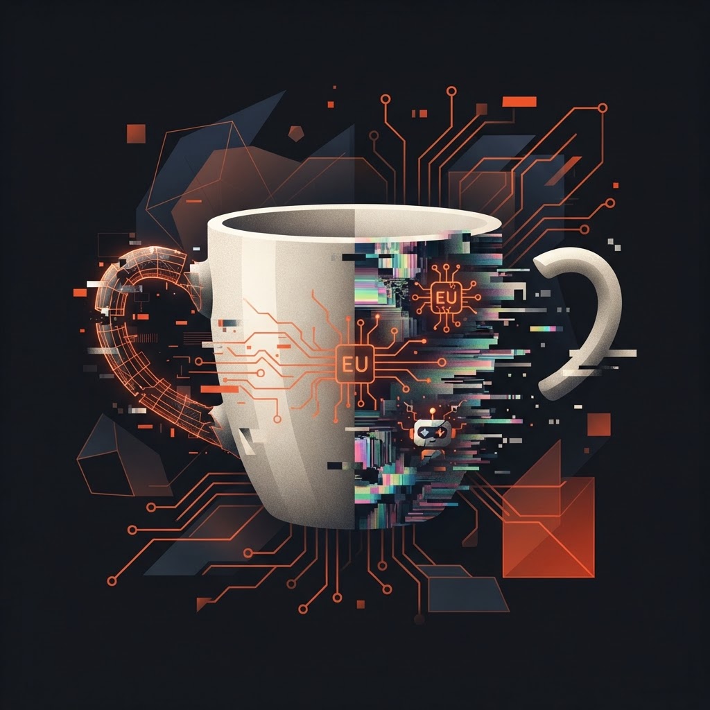 Warum zwei Henkel an einer Tasse 2026 zum Kunst-Trend werden – Illustration