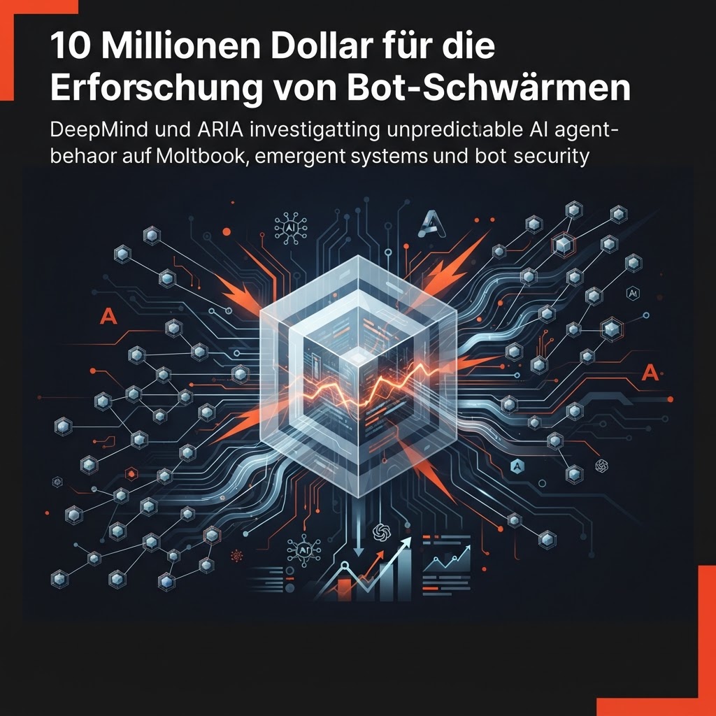 10 Millionen Dollar für die Erforschung von Bot-Schwärmen – Illustration