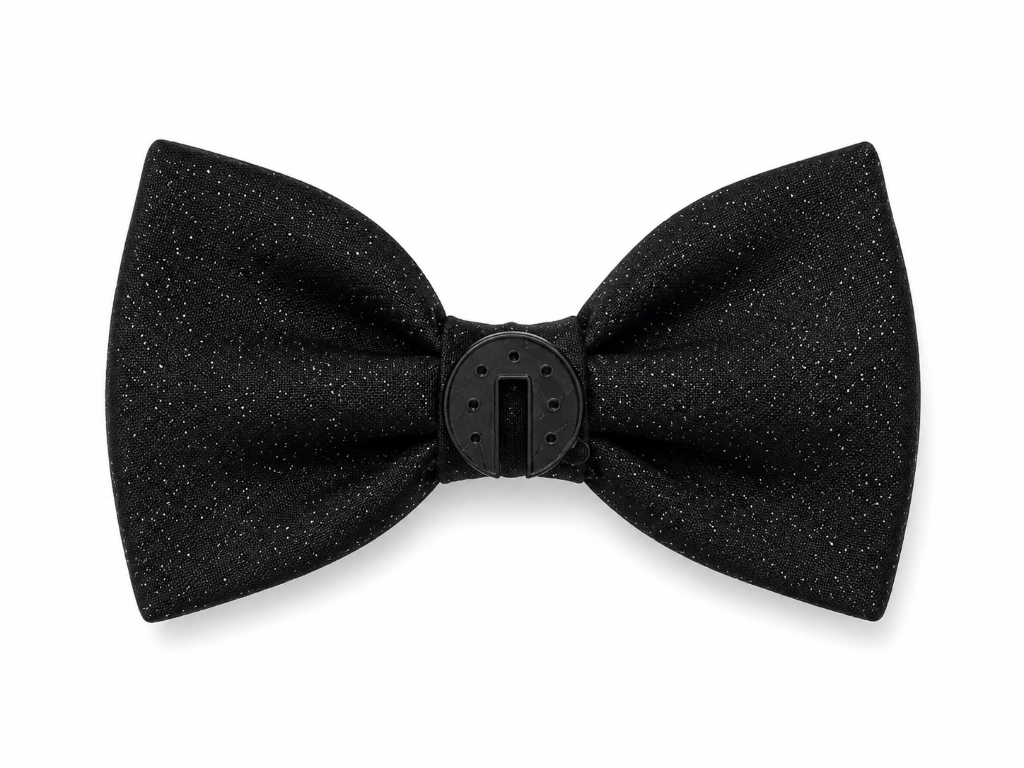 Black With Glitter