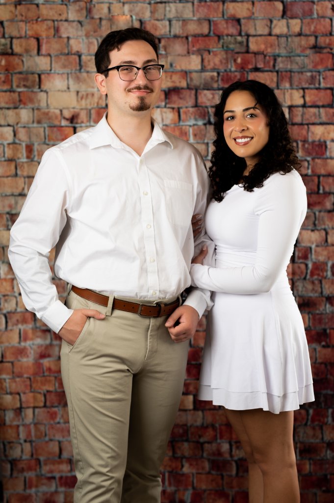 Portrait setup inside the S&J Photo studio