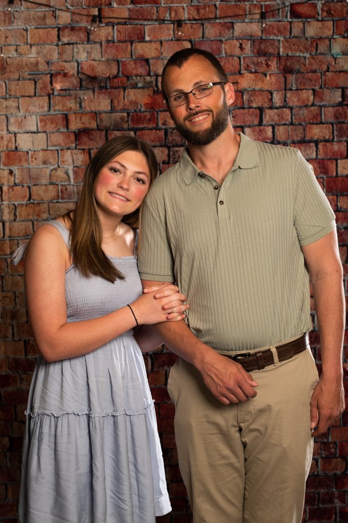 Family portrait setup inside the S&J Photo studio